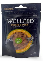 wellfed chicken and catnip fillets 50gr