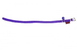 Pet-Interest Ελαστικό Κολάρο Γάτας "Stretch Collar purple" 10mm x 19-33cm με κουδουνάκι