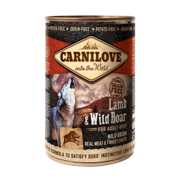 Carnilove Adult with lamb and wild boar 400gr (dog)