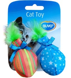 Duvo+ cat toy "balls with wings and catnip"